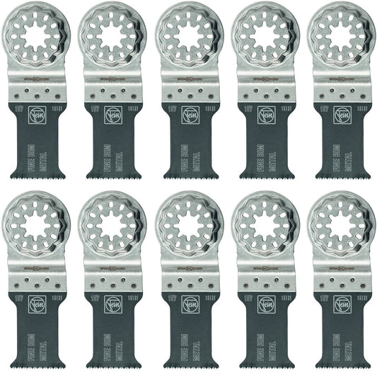 63502157290 Bi-Metal Oscillating Blade (10 Pack), 1-3/16 x 2"