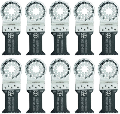 63502160290 Bi-Metal Oscillating Blade (10 Pack), 1-3/8 x 2"