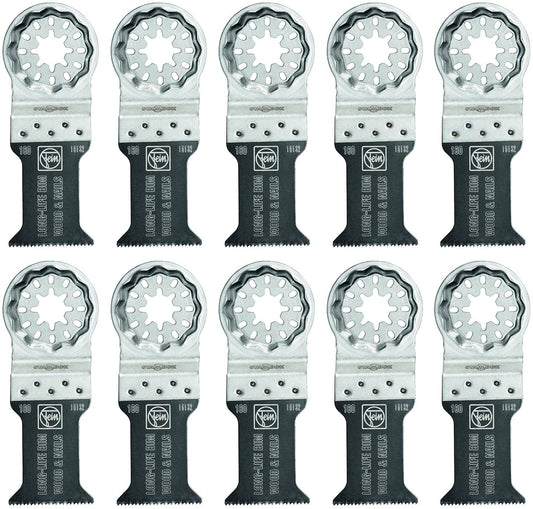 63502160290 Bi-Metal Oscillating Blade (10 Pack), 1-3/8 x 2"