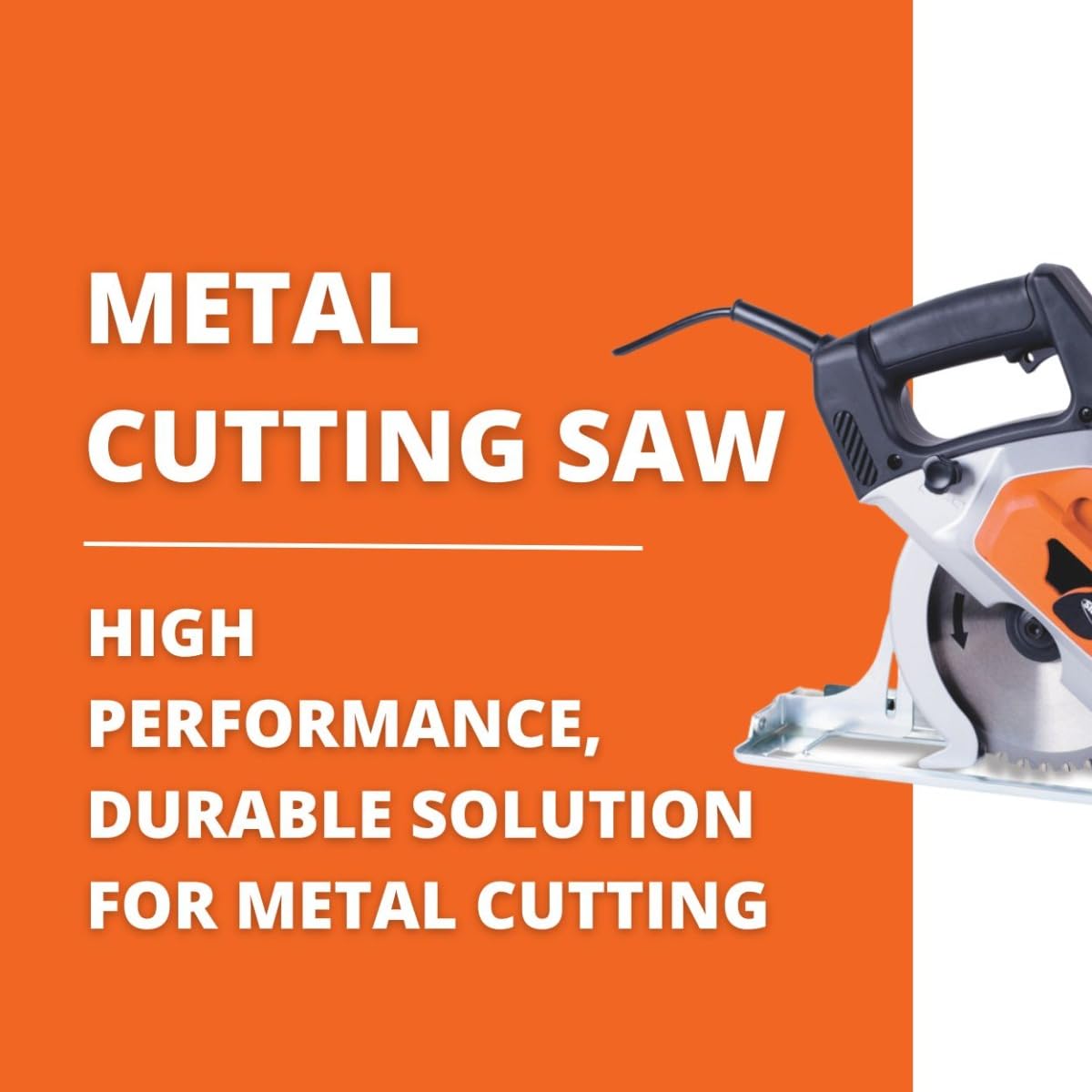 7 1/4" Metal Cutting Saw - 1,400W High-Performance Motor