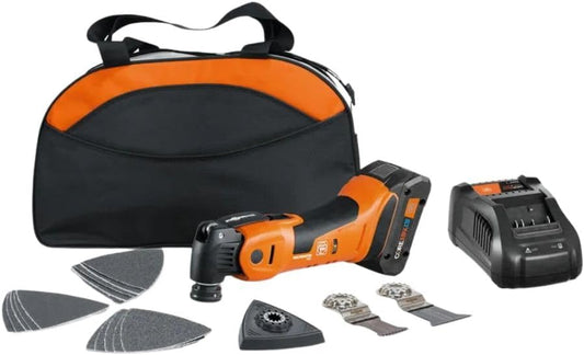 Cordless MultiMaster AMM 700 AS 4 Ah with Nylon Bag - Starlock Max Mount