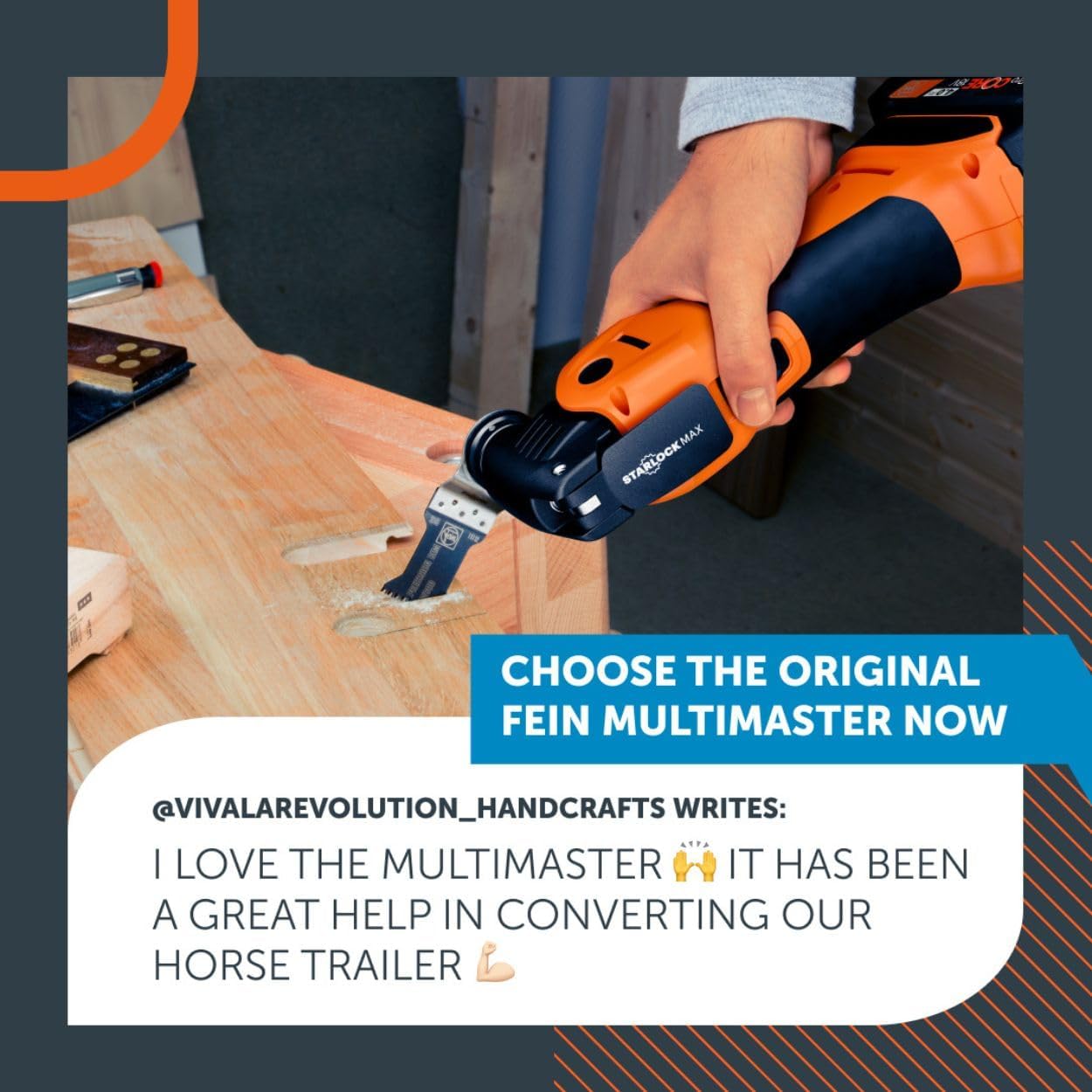 Cordless MultiMaster AMM 700 AS 4 Ah with Nylon Bag - Starlock Max Mount