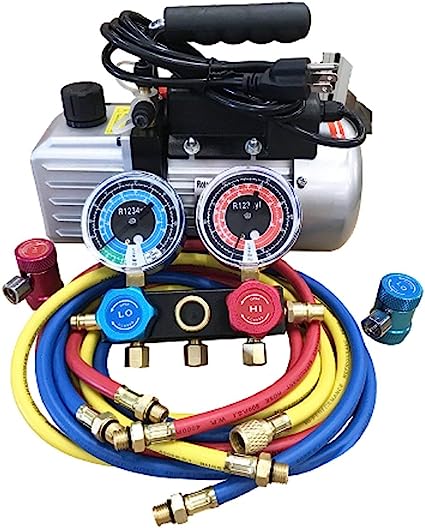 R1234Yf Vacuum Pump Manifold Set (9281YF)