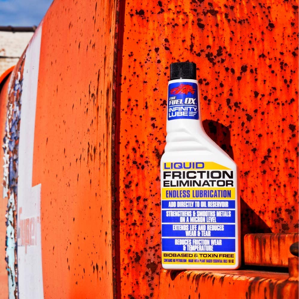 Infinity Lube Liquid Friction Eliminator Premium Oil Additive Lubricates