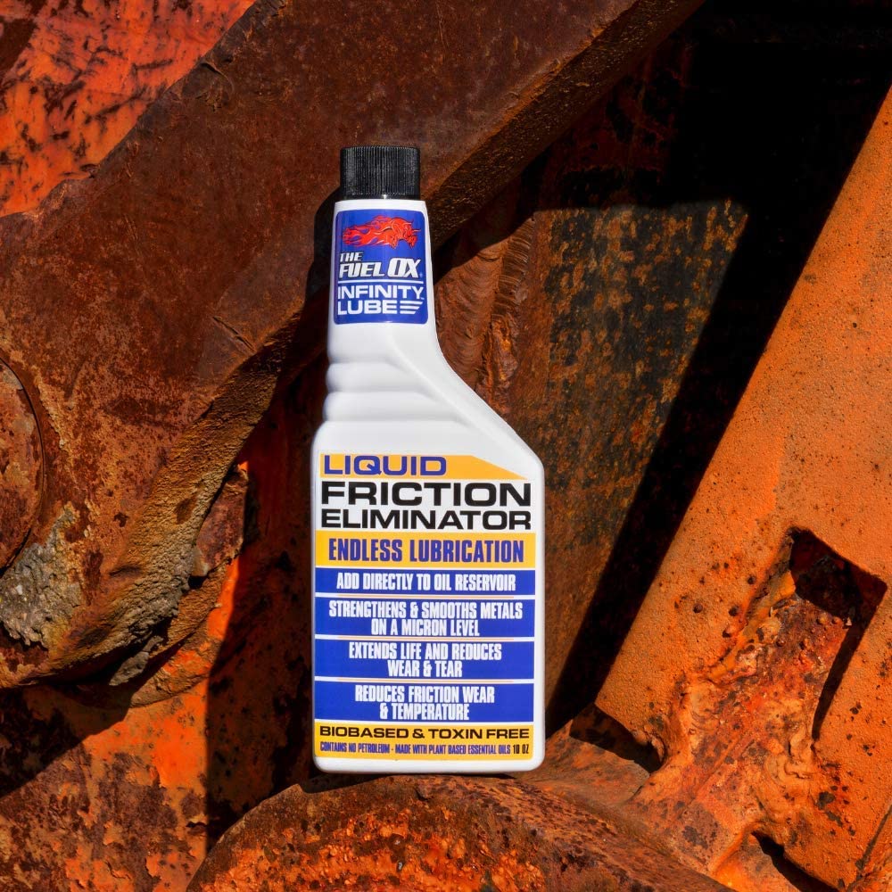 Infinity Lube Liquid Friction Eliminator Premium Oil Additive Lubricates