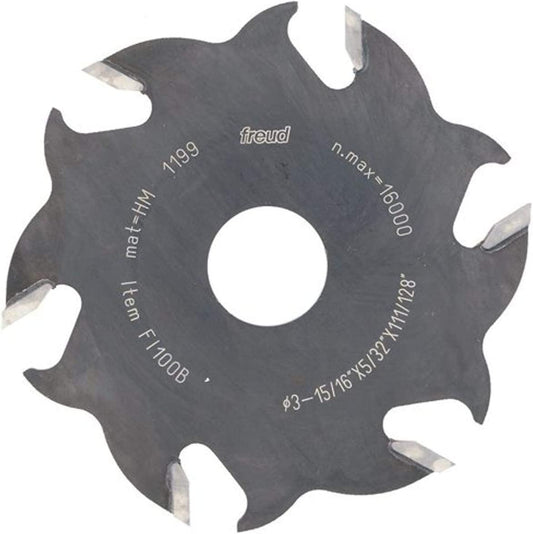 FI100 Replacement 4-Inch 6 Tooth Blade For Freud AndBiscuit Joiner , Black