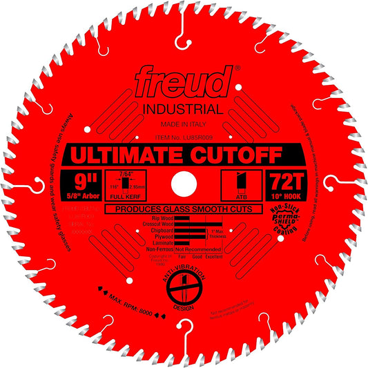 LU85R009 9" Ultimate Cut-Off Blade, Multi, One Size