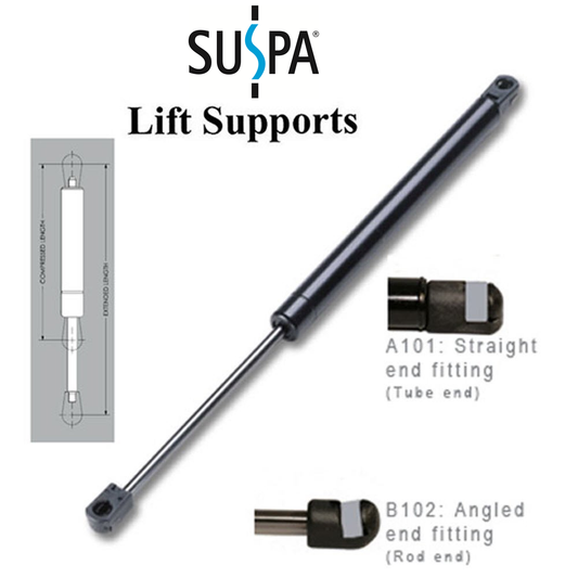Gas Springs, Set of 2