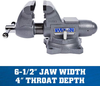 1765 6-1/2" Tradesman Vise, 4" Throat (28807)