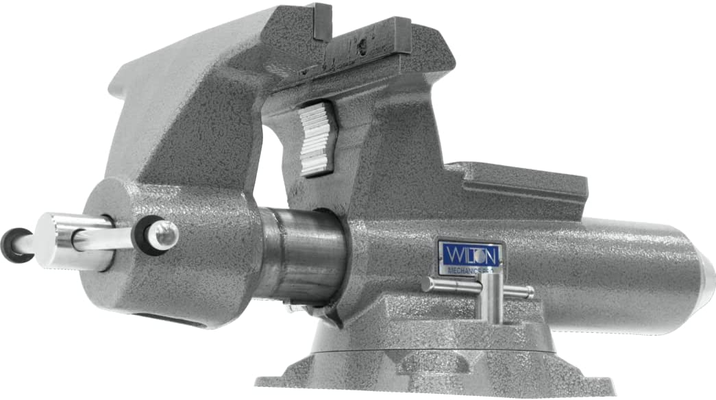 8100M, 10" Mechanics Pro Vise, 12" Max Opening, 5-1/4" Throat