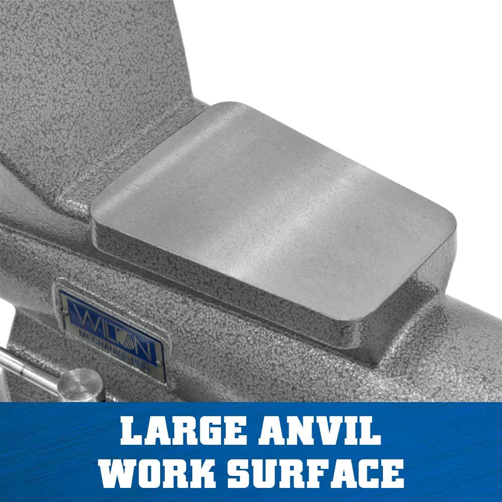8100M, 10" Mechanics Pro Vise, 12" Max Opening, 5-1/4" Throat