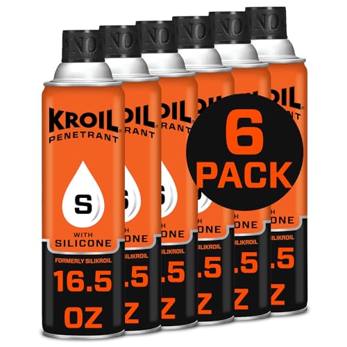 Kroil Penetrating Oil with Silicone (Aerosol Spray-16.5oz Can-Case of 6)