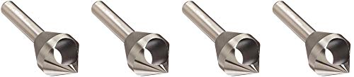 KEO 53512 Cobalt Steel Single-End Countersink, Uncoated (Bright) Finish(4-Pack)