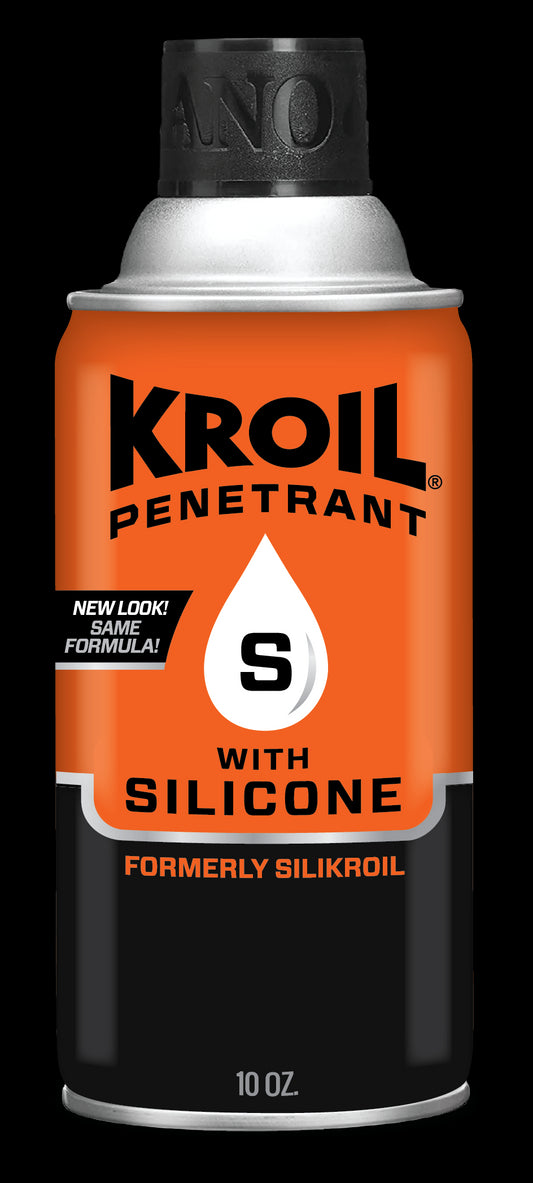 Penetrating Oil with Silicone (Silikroil), 10 oz. Aerosol, Pack of 4
