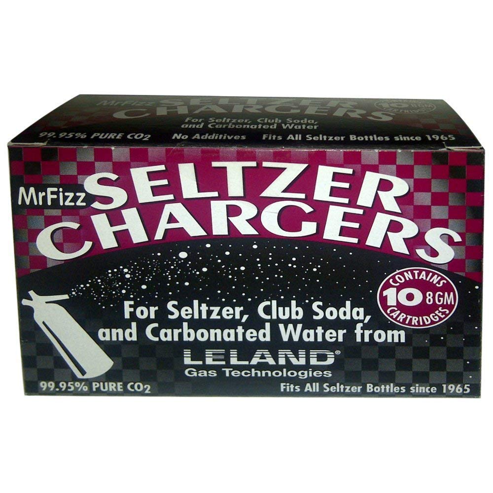 8g CO2 Soda Siphon Seltzer Charges - 100 Count