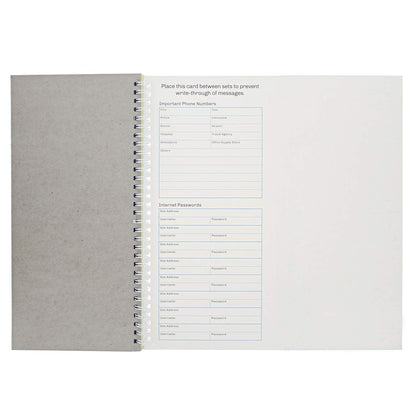 Money Rent Receipt Book 5 Piece Set - 5x11in - 2 Part Carbonless Books