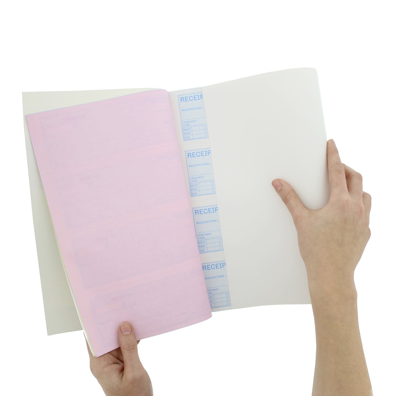 Money Rent Receipt Book 5 Piece Set - 7.6x11in 3 Part Carbonless Books