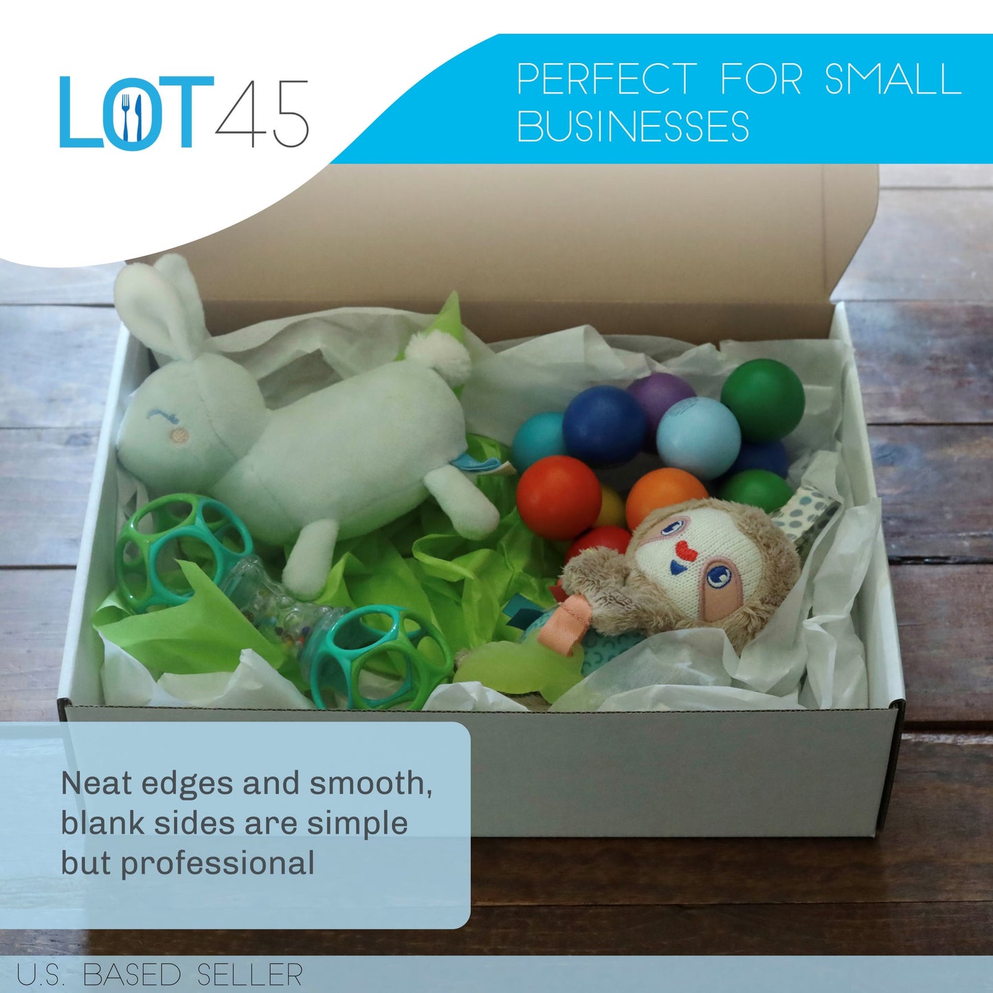 Shipping Boxes for Small Business - 20pk White Corrugated Box 12x9x3in