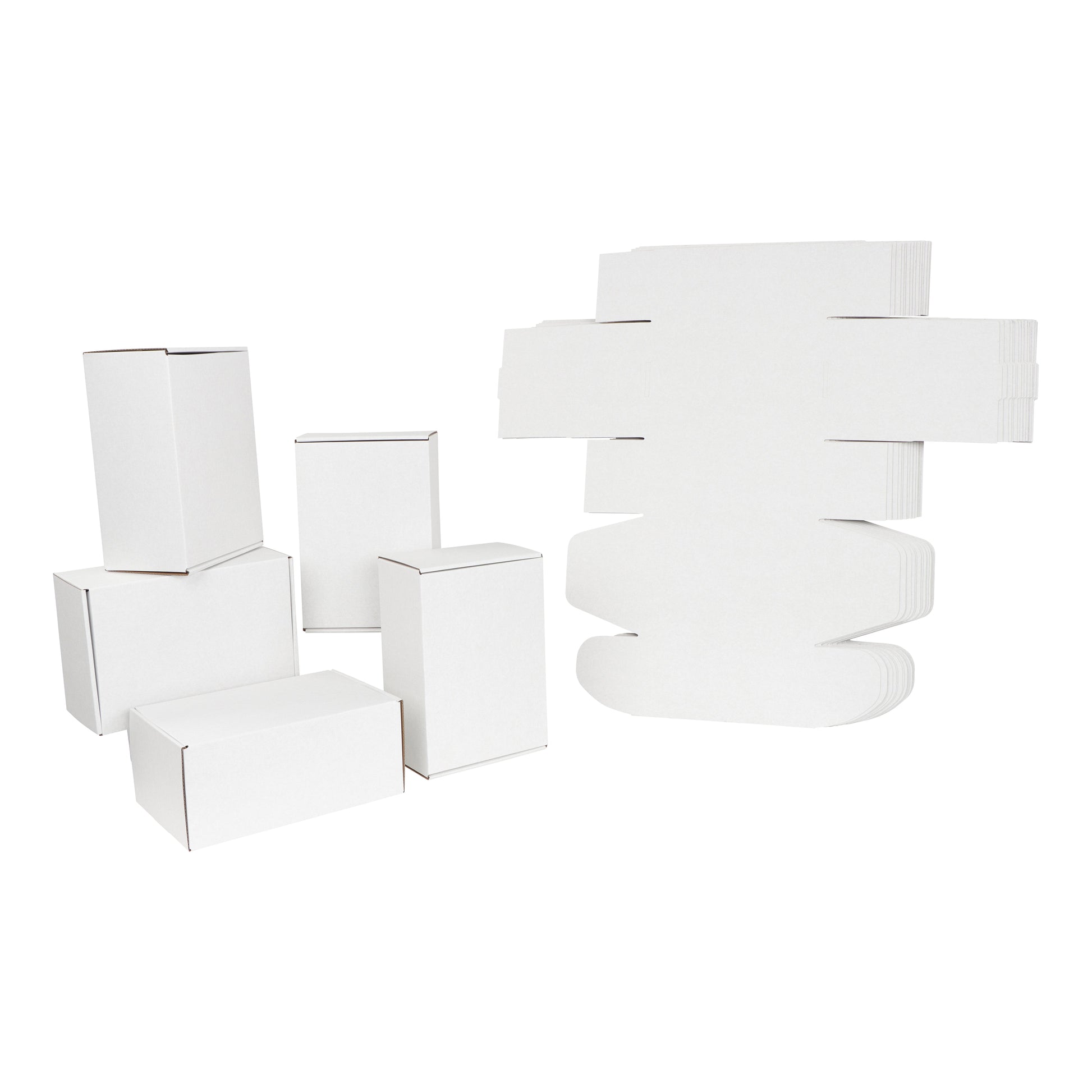 Shipping Boxes for Small Business - 20pk White Corrugated Box 9x6x4in