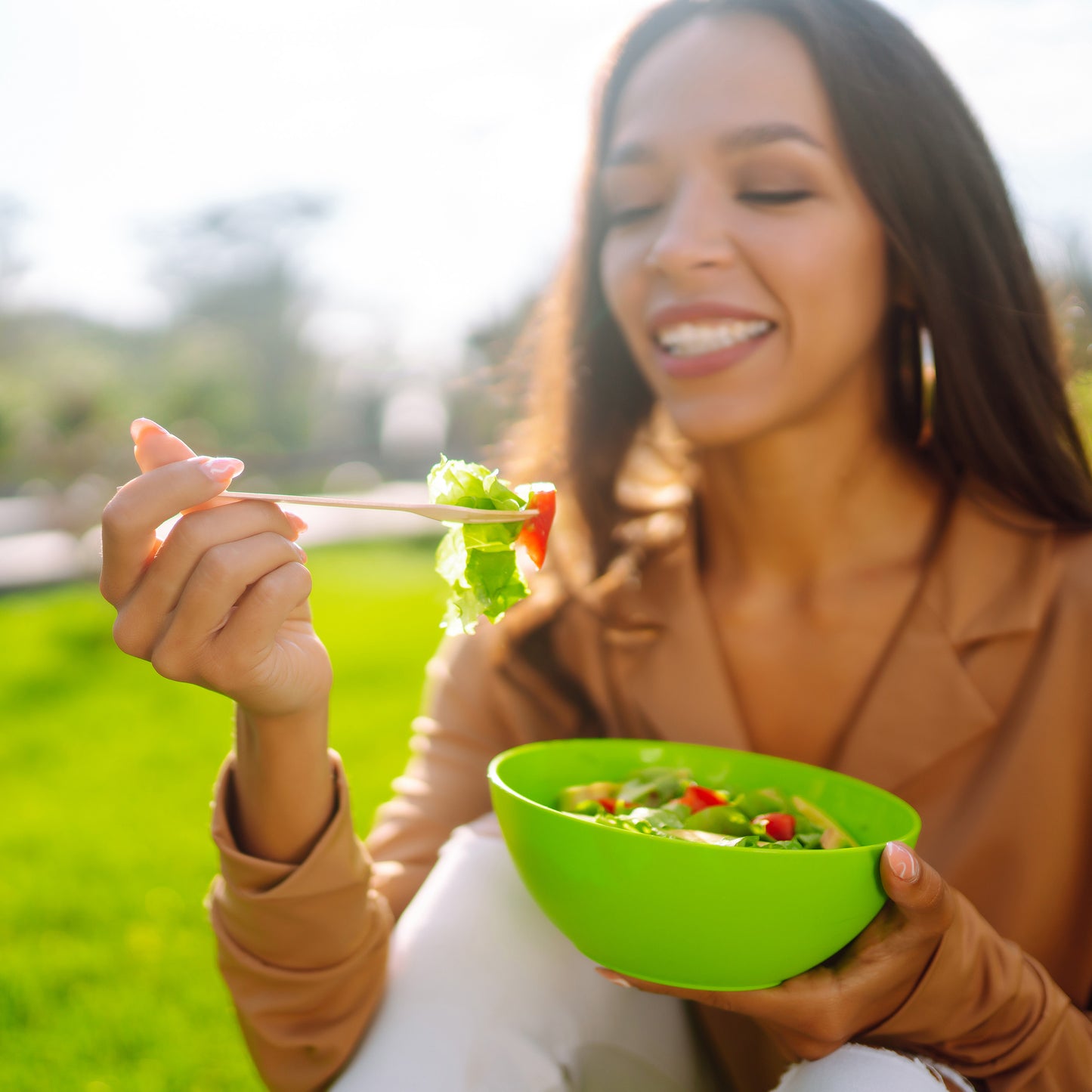 360pc Bamboo Cutlery Set - Recyclable Flatware for Sustainable Dining