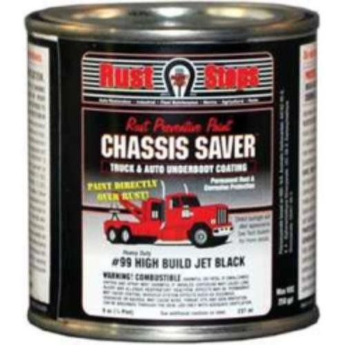Rust Prevention Paint Chassis Saver, Gloss Black, 1/2 Pint