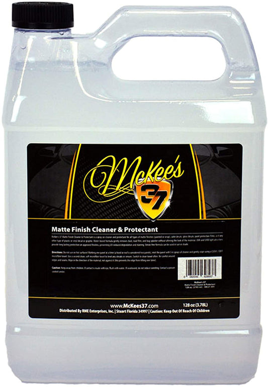 MK37-491 Matte Finish Cleaner & Protectant, 128 oz.