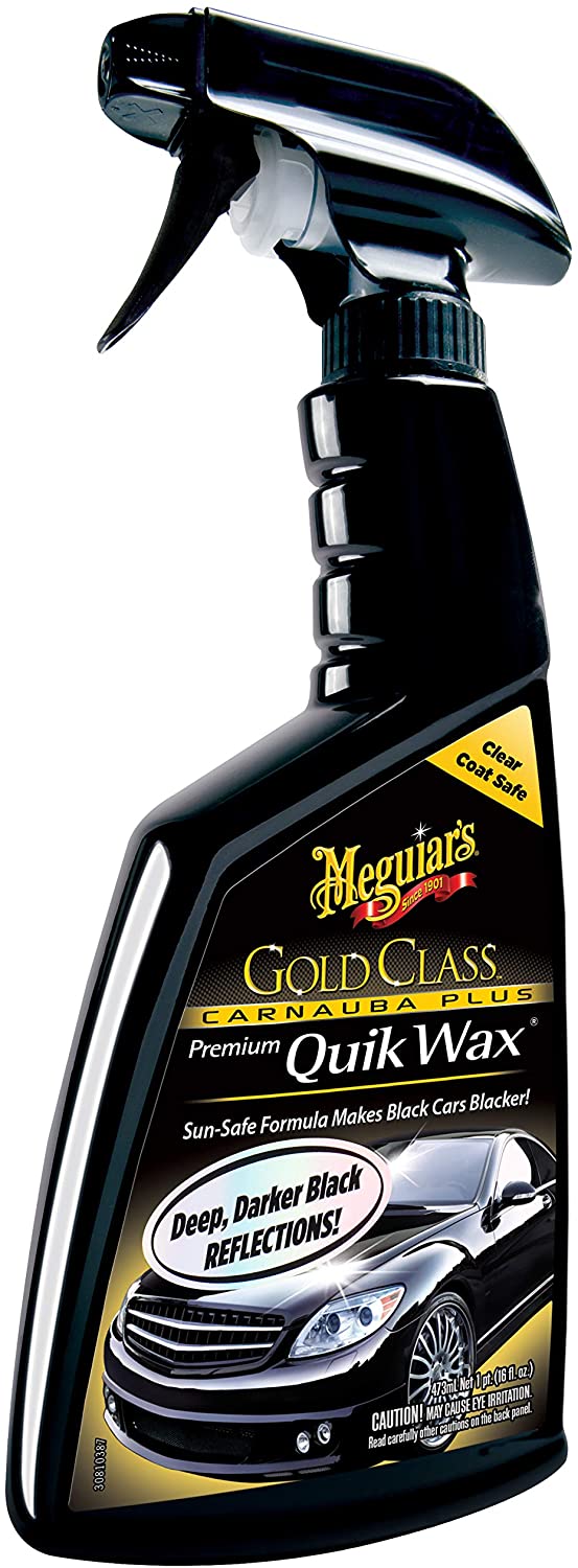 Meguiar's G7716 Gold Class Carnauba Plus Premium Quik Wax - 16 oz.