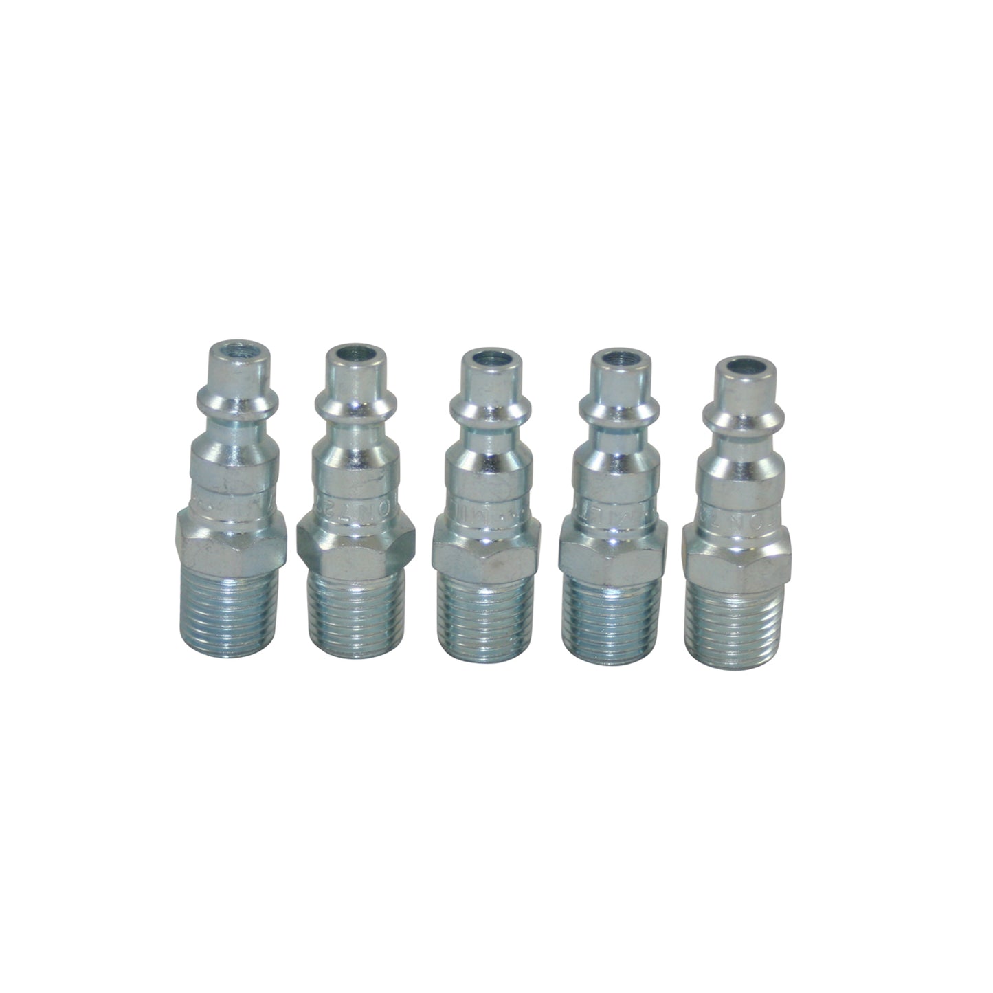 Milton 727 NPT "M" Style 1/4 Male Air Line End Plug (MIL727) 5-Pack