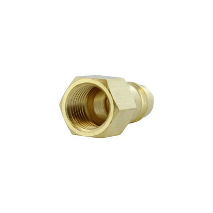 HI-Flo V-Style 1/4-Inch FNPT Brass Plug