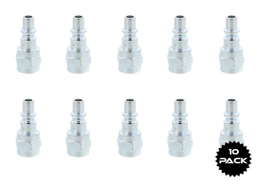 1/4" FNPT A Style Plug, 10-Pack