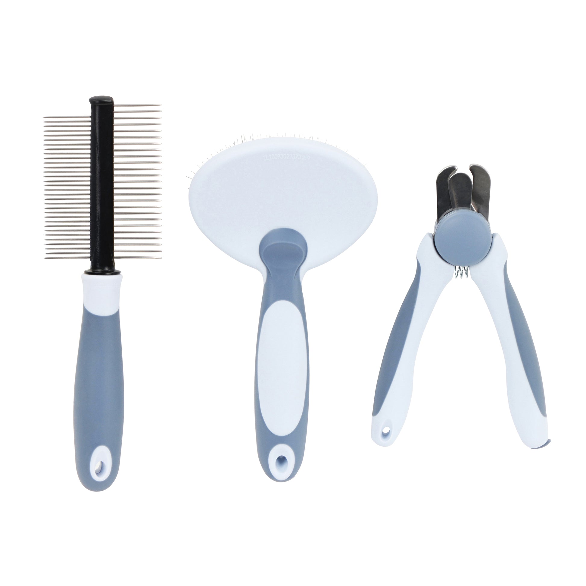 Pet Groomer Kit - Dog Nail Trimmers, Slicker Comb, and Wire Dog Brush