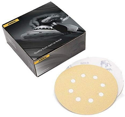 23-320-220 Bulldog Gold 5-Inch 8-hole PSA Vacuum Disc 220 Grit