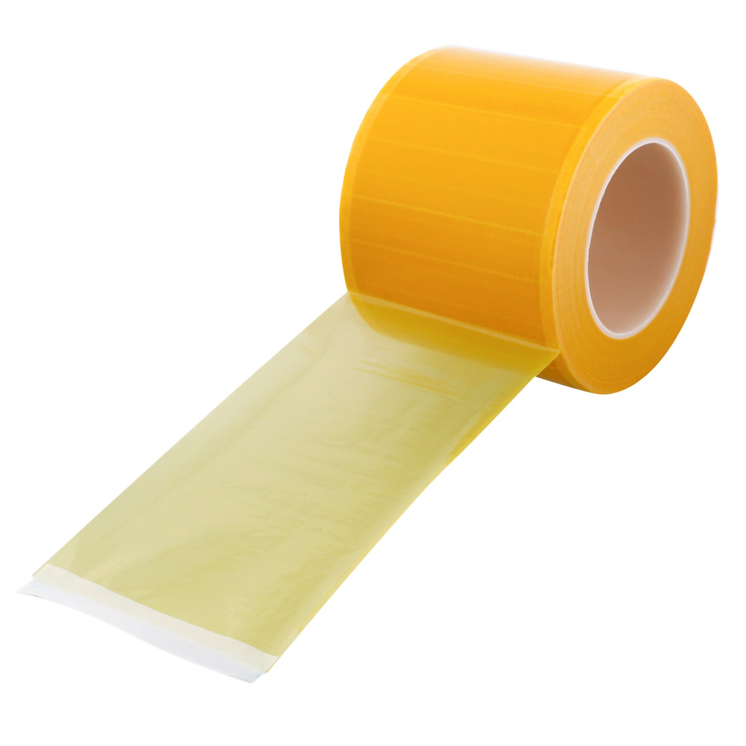 4x6in Barrier Film Tattoo Tape Roll 1200 Sheets Yellow Dental Tape Box