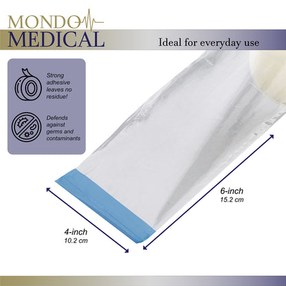 4x6in Barrier Film Tattoo Tape Roll 1200 Sheets Clear Dental Tape Box