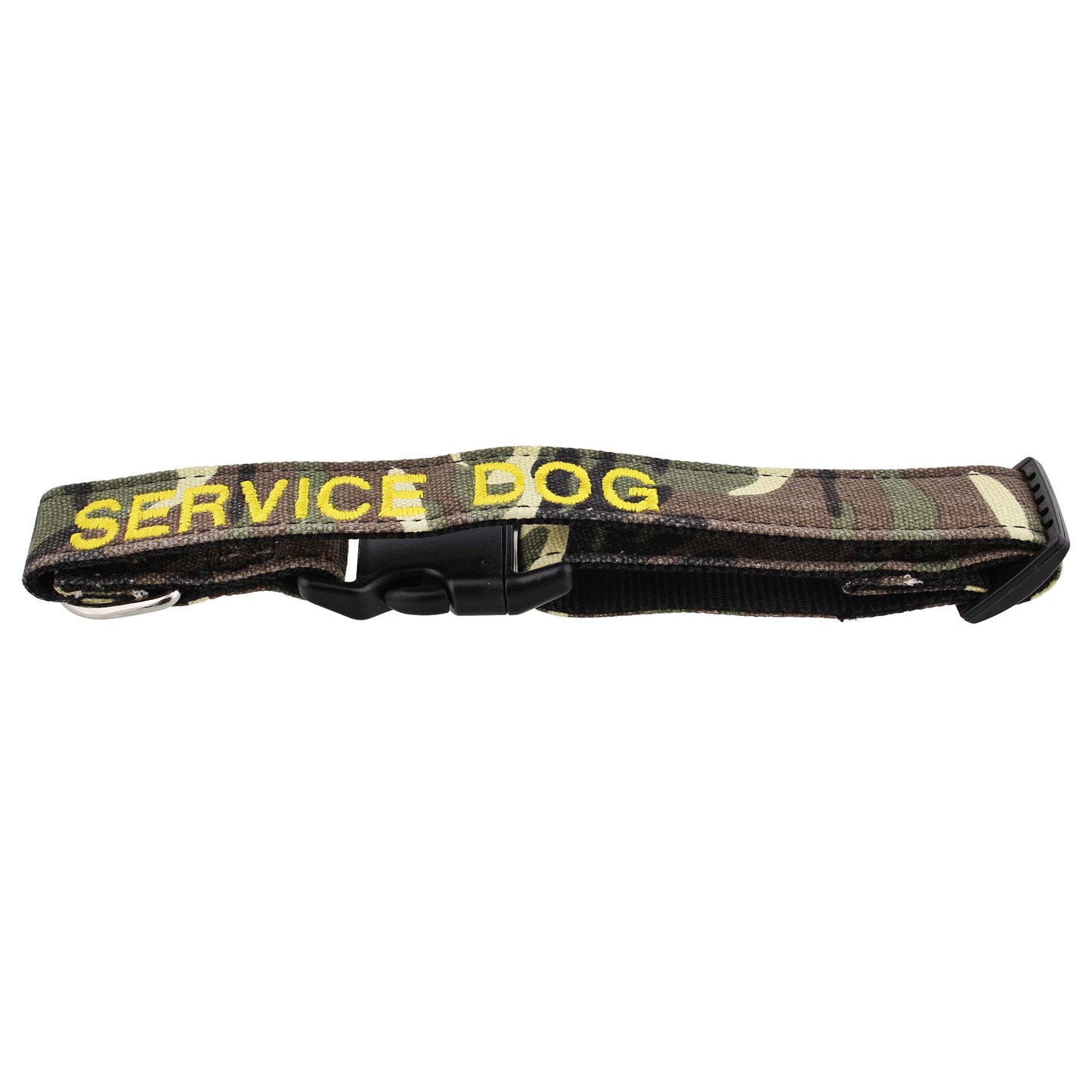 Service Dog Collar - 14 to 21in Camo Medium Dog Collar