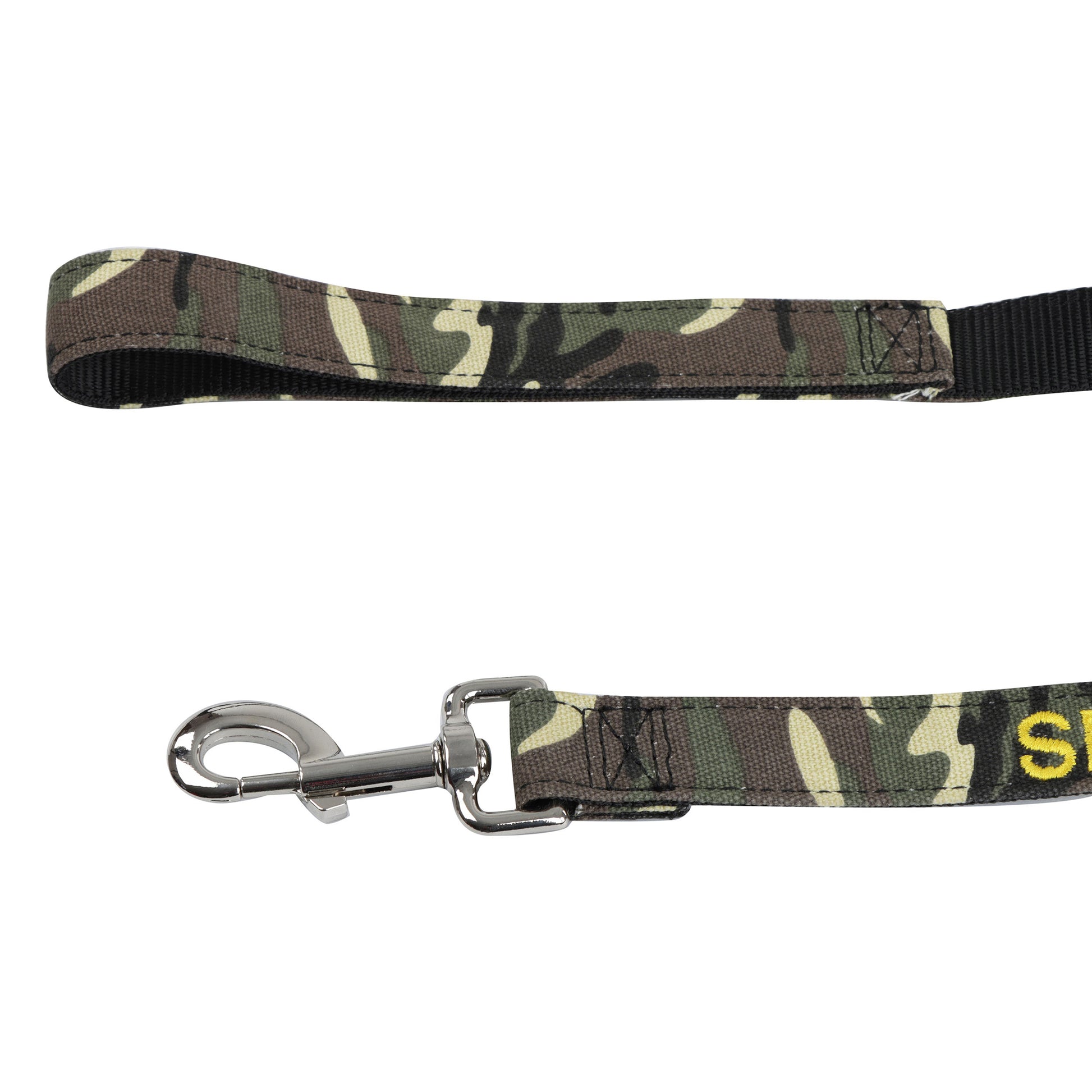 Service Dog Leash - 5ft Camo Canvas SERVICE DOG Lead