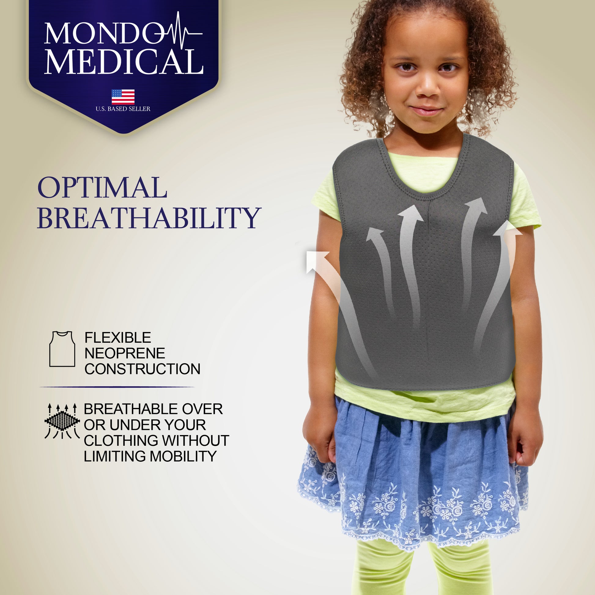 Sensory Compression Vest - Small Sensory Clothes Pressure Vest