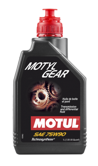 109055 Motylgear Technosynthese 75W90 Gearbox and Differential Lubricant 1 Liter