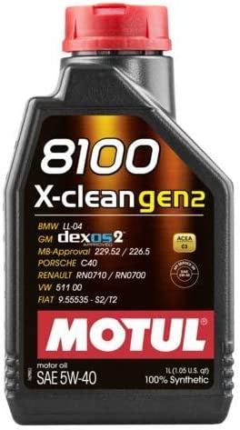 8100 X-Clean Gen2 5W40 (1 Liter)