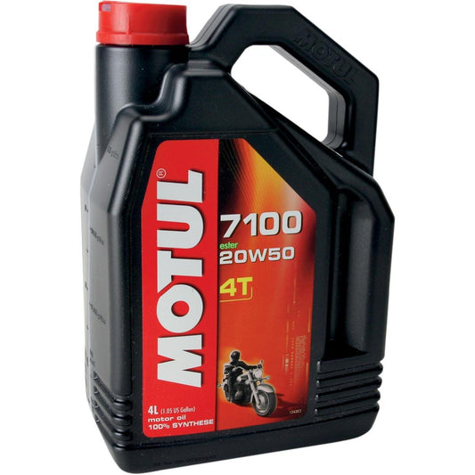 7100 4T Synthetic Ester Motor Oil - 20W50 - 4L. 836441 / 101380
