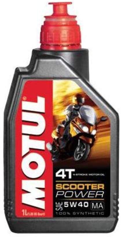 105958-CS Synthetic Oil, 4 Pack (1 L Scooter 4T 5W40), 33.81 Fluid_Ounces