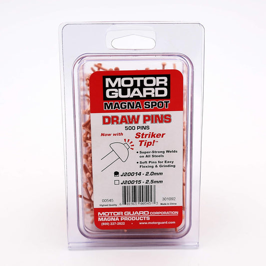 J20014 Magna Draw Pins, 2mm, 500-Pack