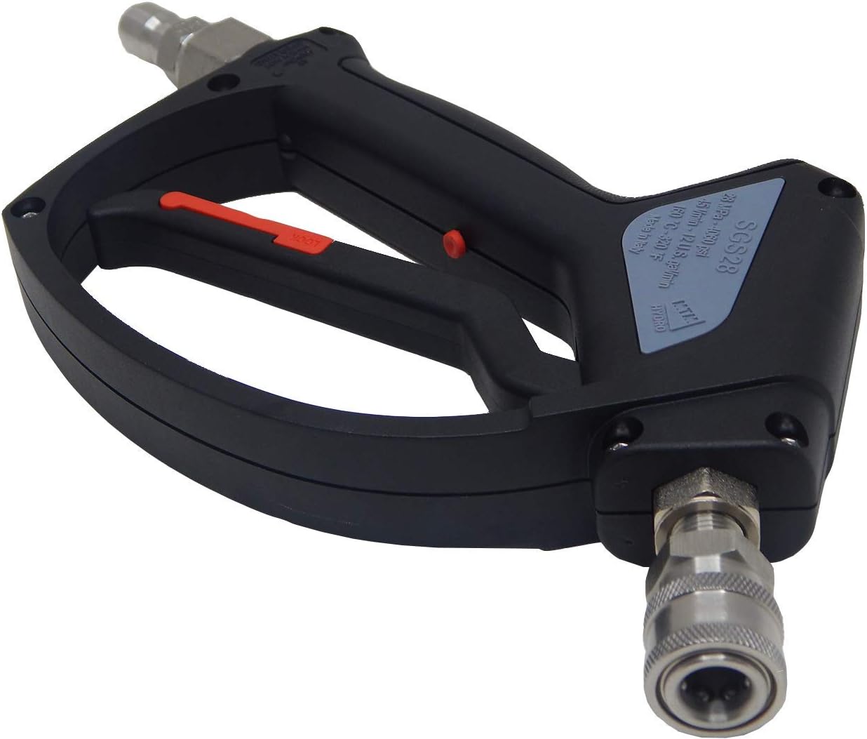SGS28 Pressure Washer Trigger Gun -Stainless Steel Connection Fittings