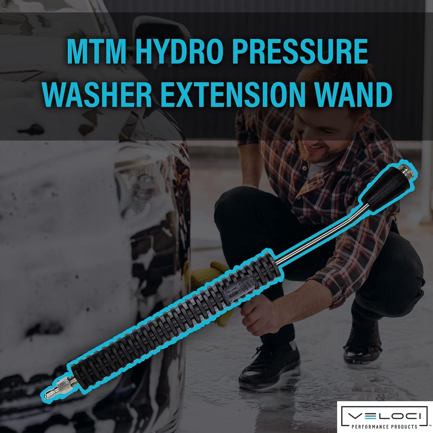 Pressure Washer 20" Extension Wand Kit for Car Wash and Detailing