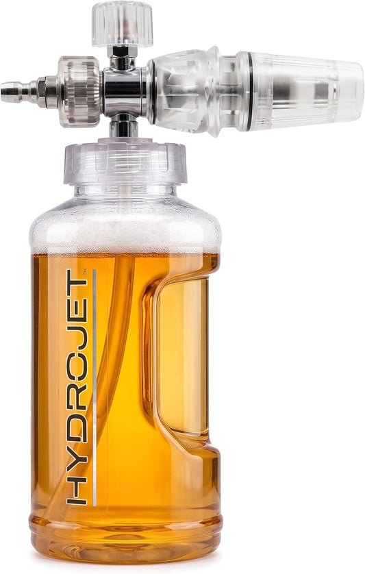 Veloci Performance Clear Foam Cannon with Bottle for Pressure Washer
