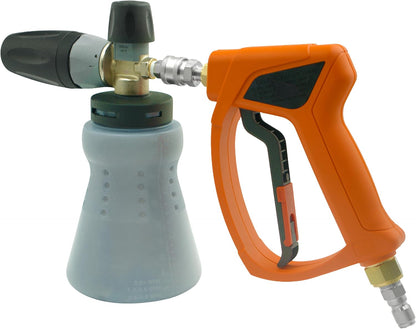MTM Hydro SG35 Orange Pressure Washer Spray Gun and PF22 Foam Cannon Kit