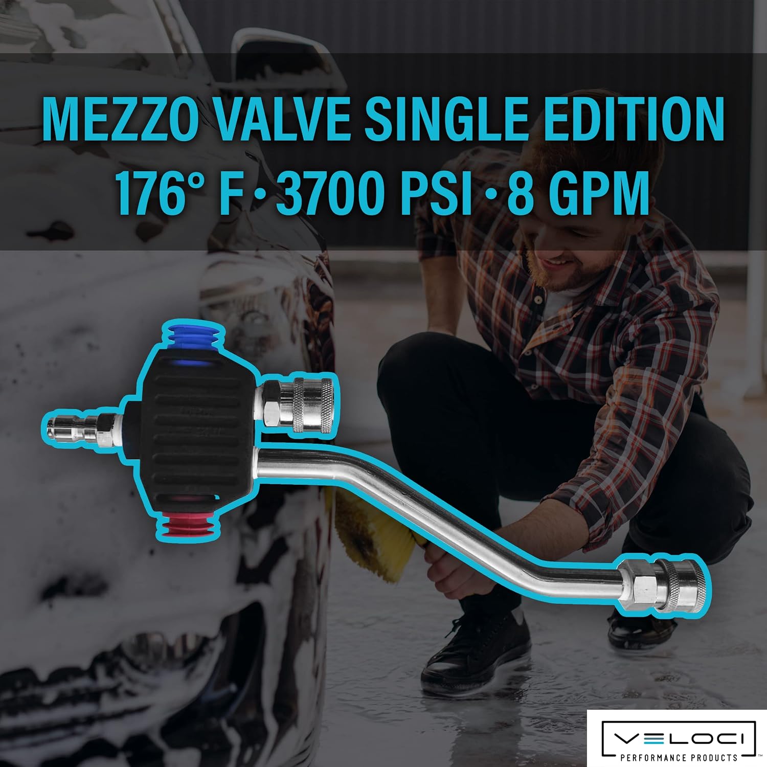 MTM Hydro Mezzo Switching Valve for Pressure Washing and Car Washing