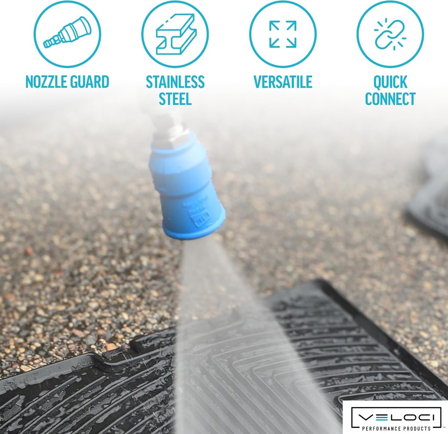 MTM Hydro Acqualine Pressure Washer Nozzle Guard Holder Tips Protector