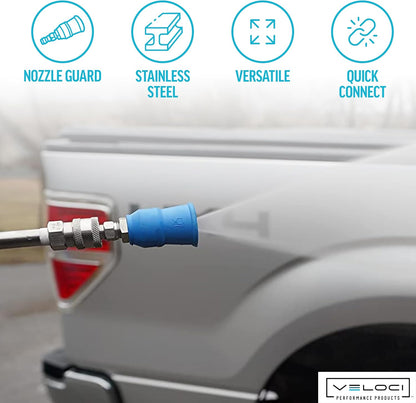 Acqualine Pressure Washer Nozzle Guard Holder with 1/4” 25 Degrees 3.5
