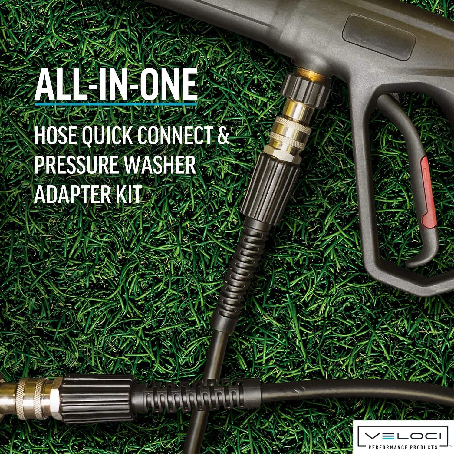 MTM Hydro Pressure Washer 7-Piece Hose Adapter Kit - for Foam Cannons and Hoses